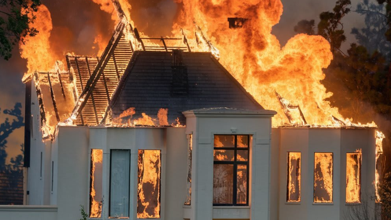 celebrity homes lost in fire List 2025